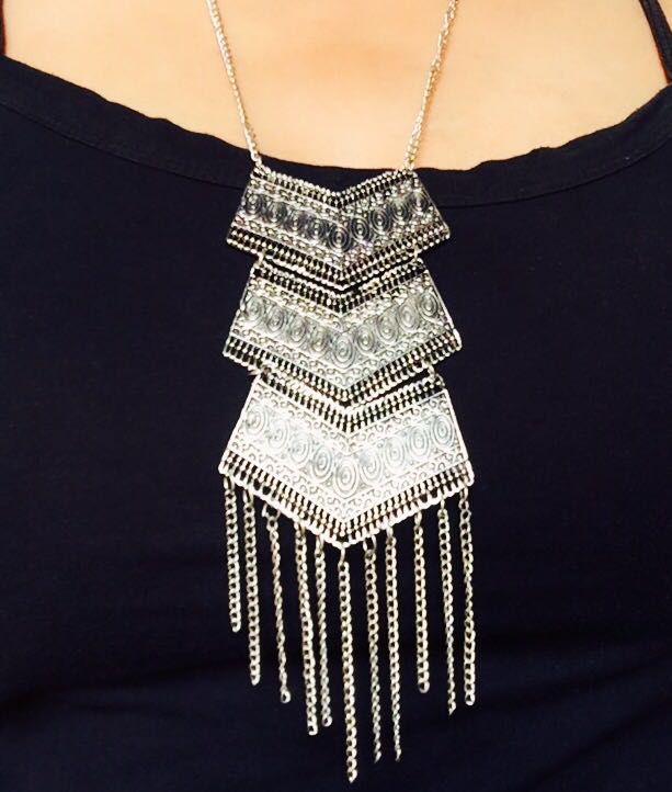 Oxidised Necklace