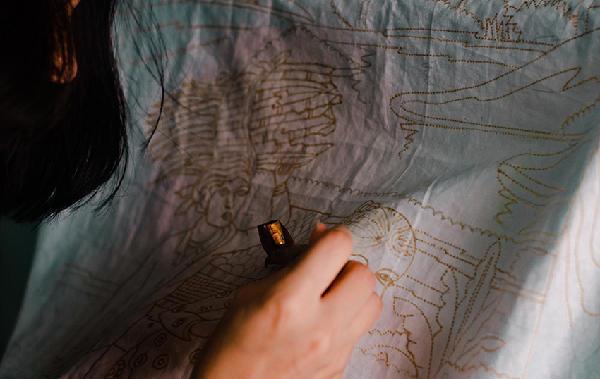 Batik Dyeing