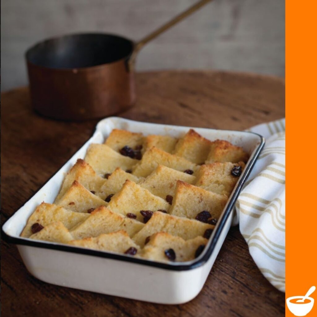 Chai-Spiced Bread Pudding 
