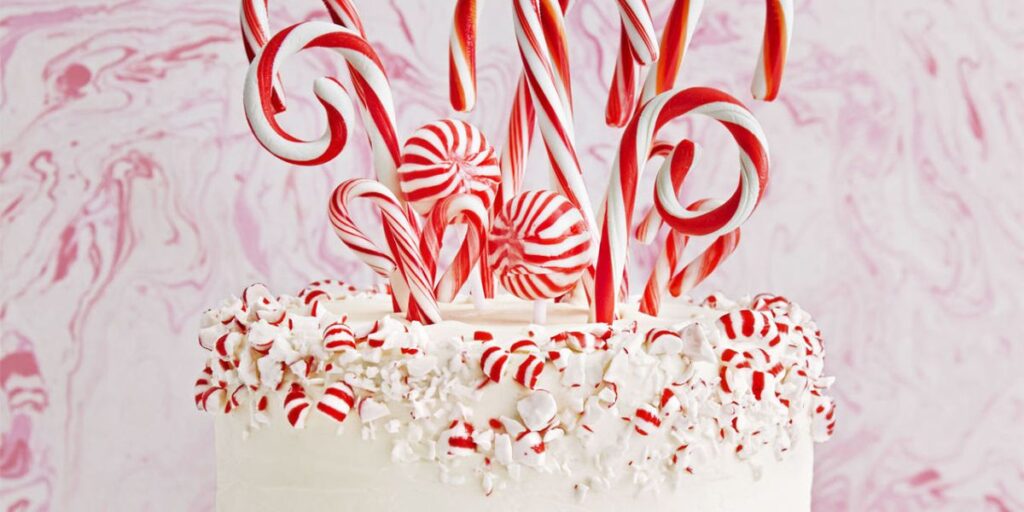Candy Cane Cake 