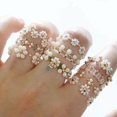 Beaded Rings