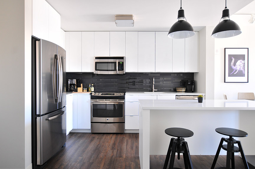 Patterned Backsplash